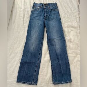 Levi’s ribcage straight jeans